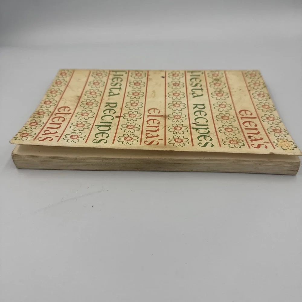 ELENA'S FIESTA RECIPES Elena Zelayeta‎ 1961 Paperback Mexican Cookbook Loved